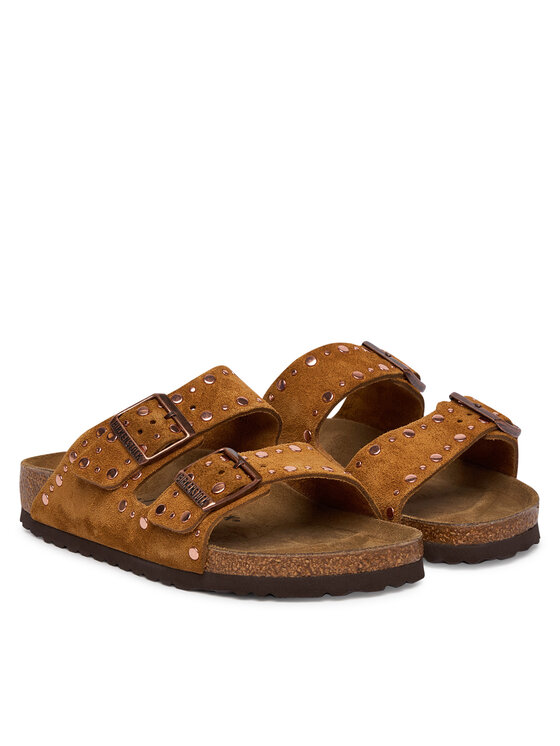 Birkenstock Шльопанці Birkenstock Arizona Rivet 1031731 Коричневий