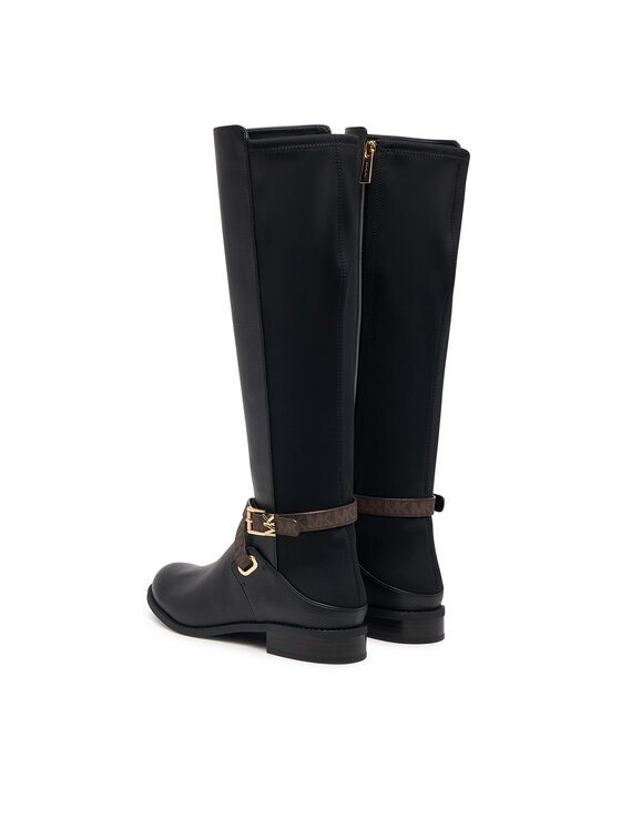 MICHAEL Michael Kors Klassische Stiefel MICHAEL Michael Kors Rachel Flat Boot 40F6RCFB6L Schwarz