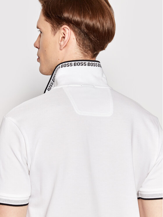 BOSS BOSS Polo Paddy 50469055 Blanco Regular Fit