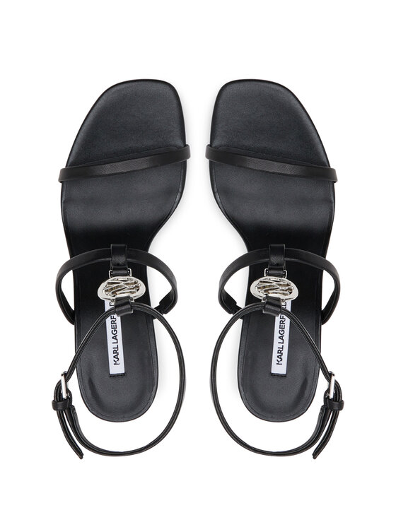 KARL LAGERFELD Босоніжки KARL LAGERFELD Belvia KL32914 Чорний