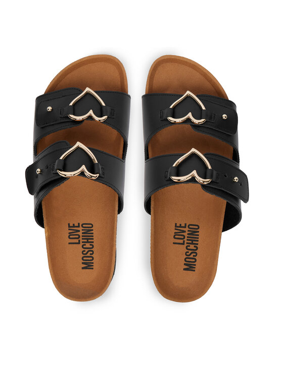 LOVE MOSCHINO Шльопанці LOVE MOSCHINO JA28173G0OIA0000 Чорний