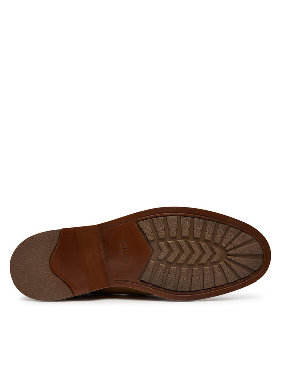 Clarks Туфлі Clarks Aldwin Step 26186450 Коричневий