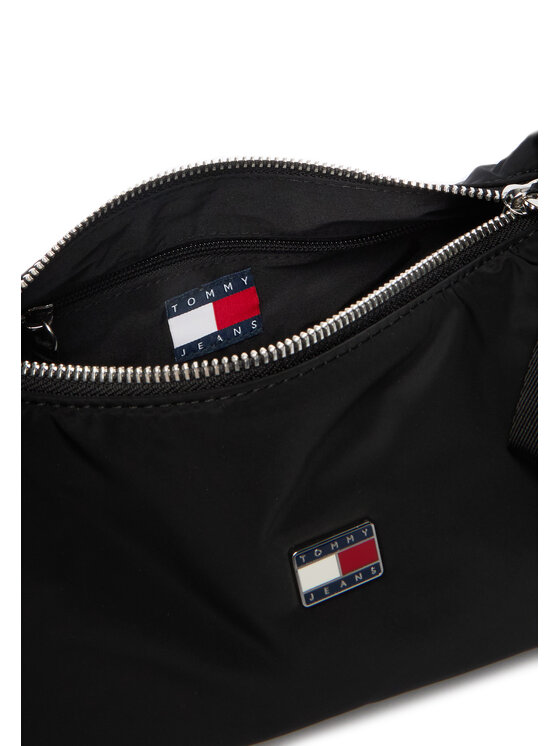 Tommy Jeans Borsetta Tommy Jeans Tjw Urban Nylon Shoulder Bag AW0AW17886 Nero