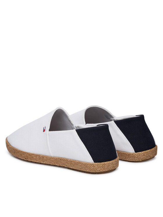 Tommy Hilfiger Espadrile Tommy Hilfiger Core Hilfiger Espadrille Textile FM0FM05792 Bela