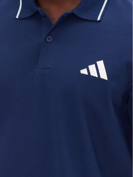 adidas adidas Поло Essentials Small Logo JE9021 Cиній Regular Fit
