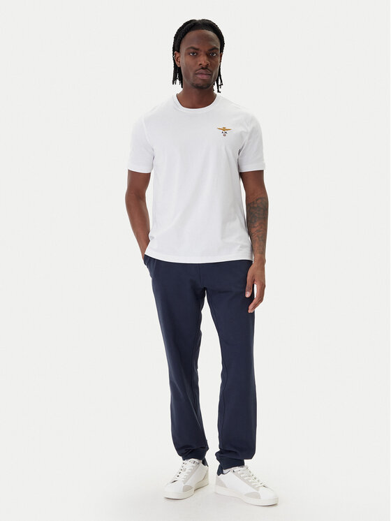 Aeronautica Militare Aeronautica Militare Camiseta 261TS1580UJ00372 Blanco Regular Fit