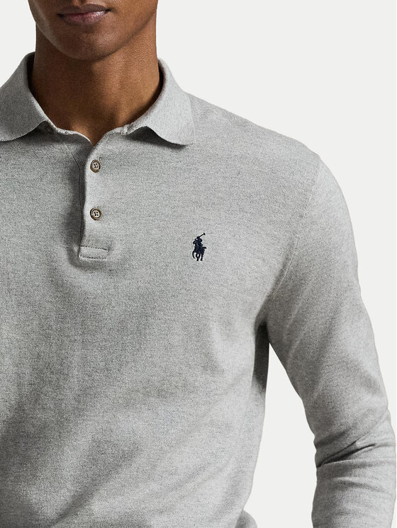 Polo Ralph Lauren Polo Ralph Lauren Polo 710P04446002 Gris claro Regular Fit