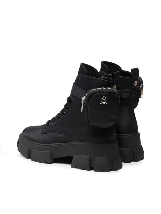 Steve Madden Ghete Steve Madden Tanker-P SM11001615-04004-001 Negru