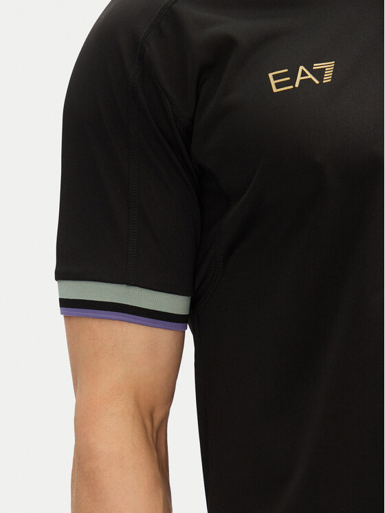 EA7 Emporio Armani EA7 Emporio Armani Поло 7M000257 AF13537 UC001 Чорний Regular Fit