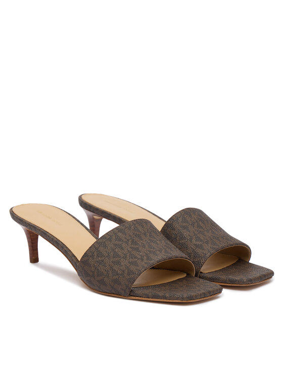 MICHAEL Michael Kors Nazouváky MICHAEL Michael Kors Elyse 40F5EYMP1B Hnědá