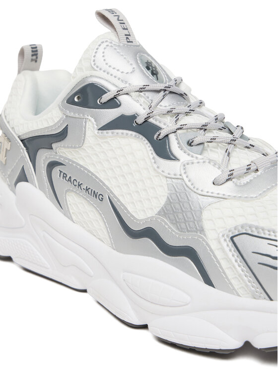 Plein Sport Sneakersy Plein Sport Track-King Mag FAES USC0843 STE003N Biela