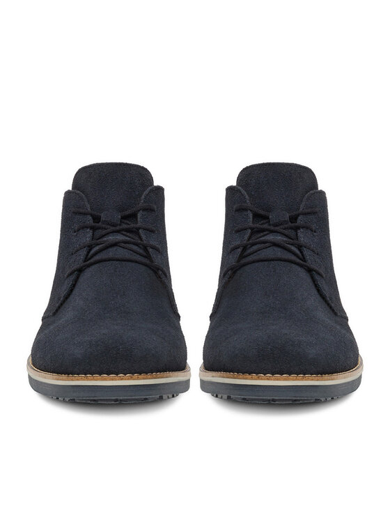 Rieker Kotníková obuv Rieker 33206-14 Tmavomodrá