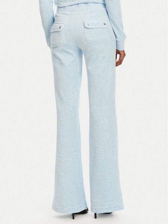 Juicy Couture Juicy Couture Παντελόνι φόρμας Layla JCSEBJ001 Γαλάζιο Flared Leg