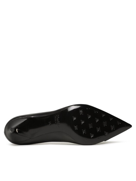 Max Mara Čevlji z visoko peto Max Mara Phyllis 23452629376 Črna