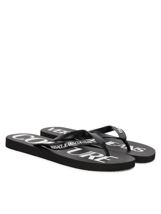 Versace Jeans Couture В'єтнамки Versace Jeans Couture 80YA3SQ7 ZSS81 Чорний