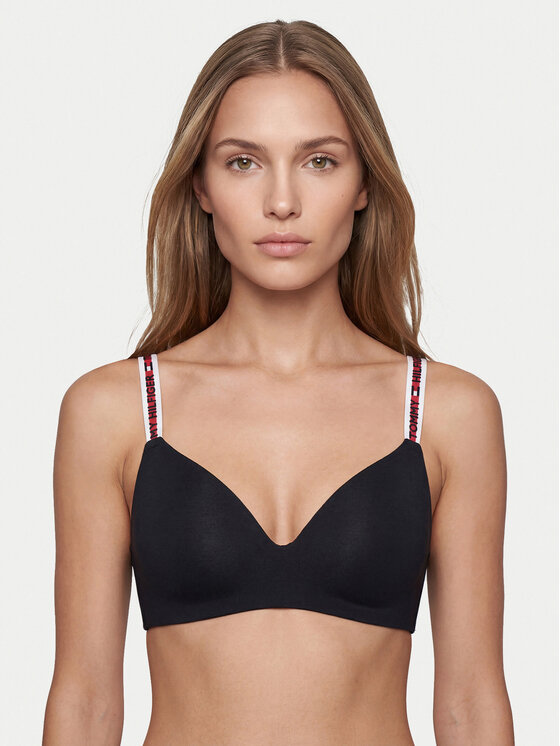 Tommy Hilfiger Tommy Hilfiger Reggiseno senza ferretto Lighty Lined UW0UW02413 Blu scuro