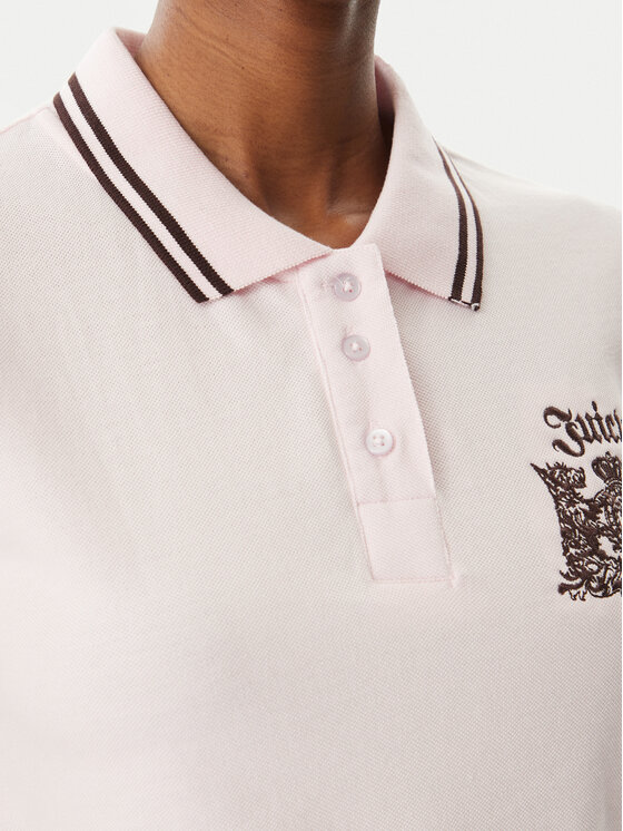 Juicy Couture Juicy Couture Polo Juicy Puff JCGCT126015 Rosa Slim Fit