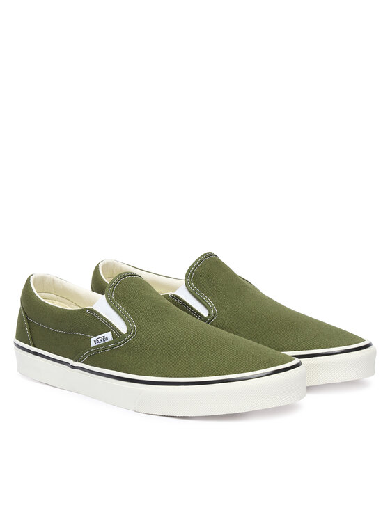 Vans Tenis superge Vans Classic Slip-On VN000Z7AGRK1 Zelena