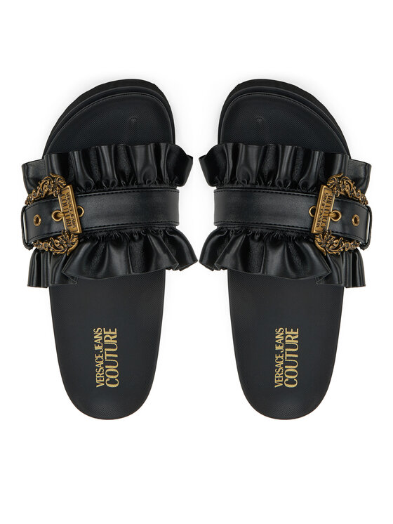 Versace Jeans Couture Iešļūcenes Versace Jeans Couture 78VA3SM5 Melns