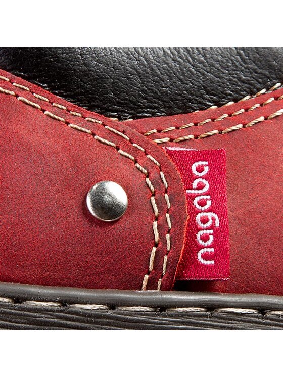 Nagaba Polobotky Nagaba 055 Červená