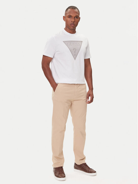 Guess Guess Marškinėliai M5BI04 I3Z14 Balta Regular Fit