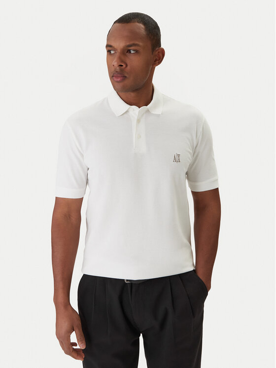 Armani Exchange Armani Exchange Polo XM000367 AF13022 U0009 Blanco Regular Fit