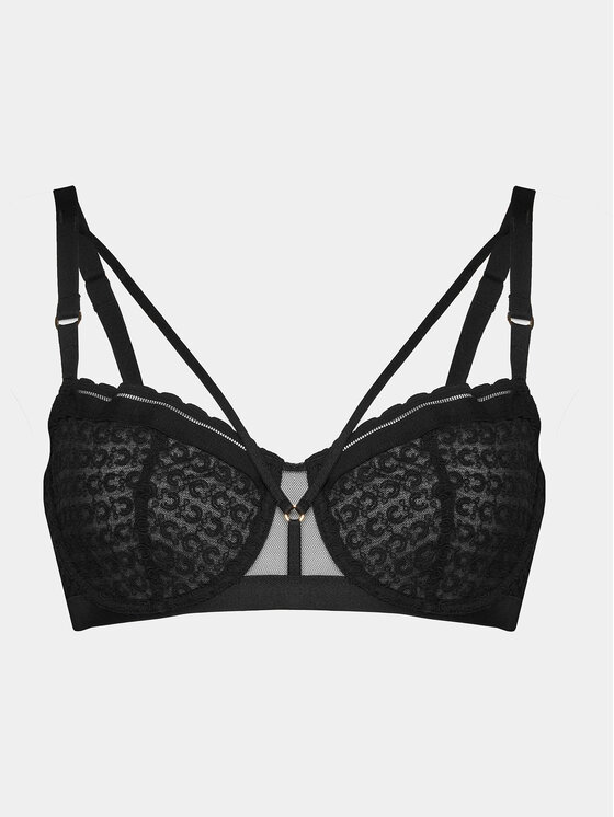 Chantelle Chantelle Balkonet nedrček Monogram C11ZM5 Črna