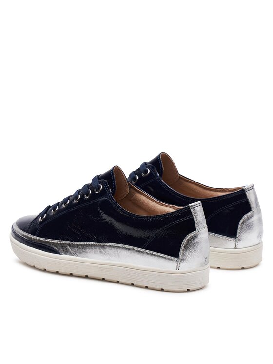 Caprice Sneakersy Caprice 9-23654-42 Granatowy