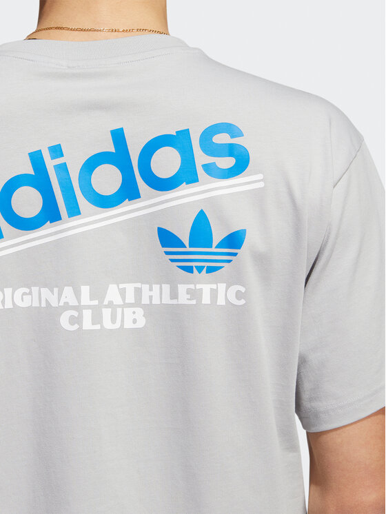 adidas adidas Футболка Athletic Club HI2971 Сірий Regular Fit