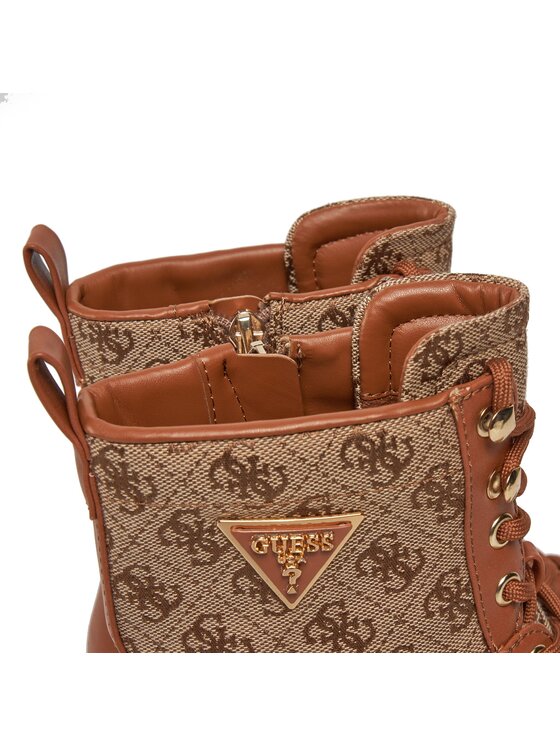 Guess Bakancs Guess FL7BDA FAL10 Barna