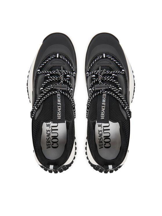 Versace Jeans Couture Снікерcи Versace Jeans Couture 79YA3SN2 ZSD01 Чорний