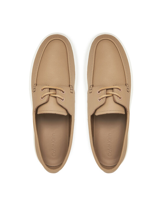 Calvin Klein Mocasines Calvin Klein Hybrid Lace Up Boat Lth HM0HM01812 Marrón