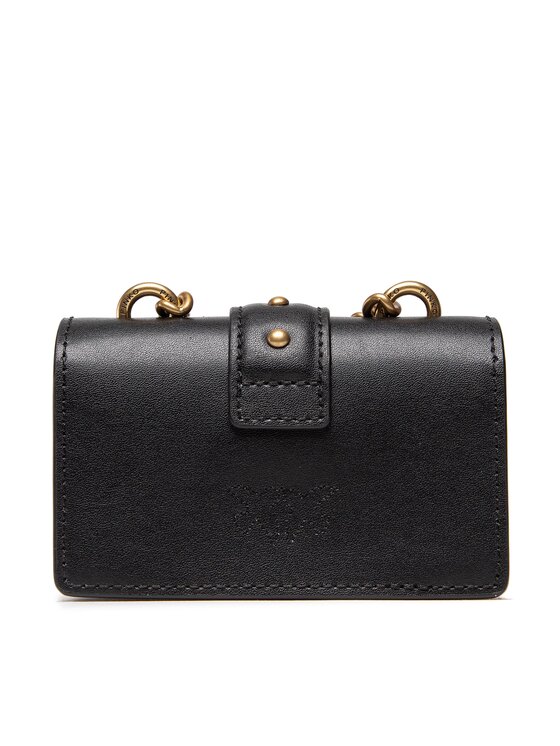 PINKO Torbica Pinko Love Micro Simply AI 22-23 PLTT 1P22XN Y5H7 Crna