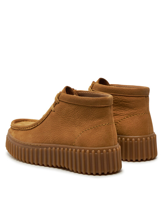 Clarks Черевики Clarks Torhill Moss 26179359 Коричневий
