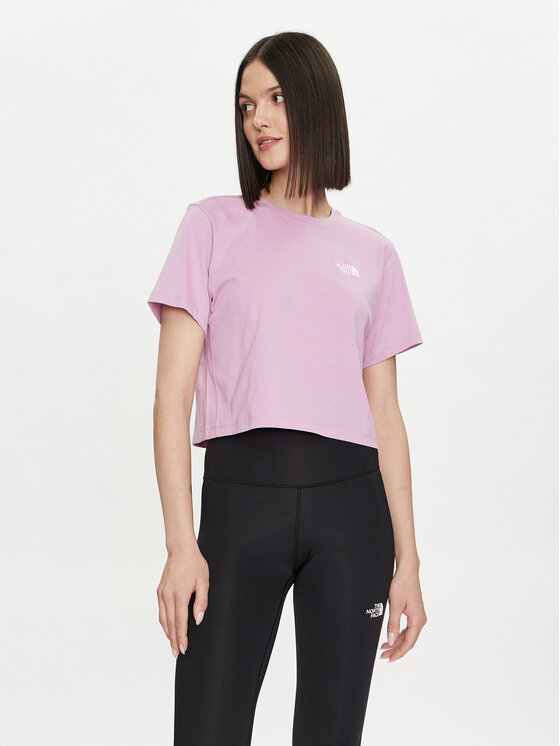 The North Face The North Face Marškinėliai NF0A880N Rožinė Regular Fit