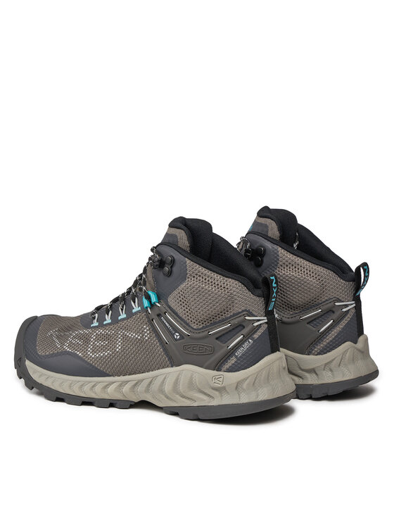 Keen Trekingová obuv Keen Nxis Evo Mid Wp 1027197 Šedá