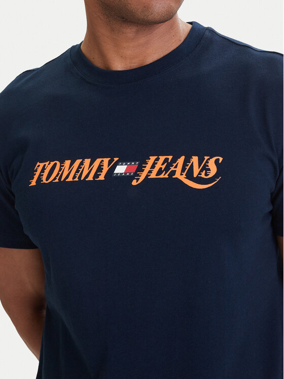 Tommy Jeans Tommy Jeans Camiseta DM0DM22548 Azul marino Regular Fit