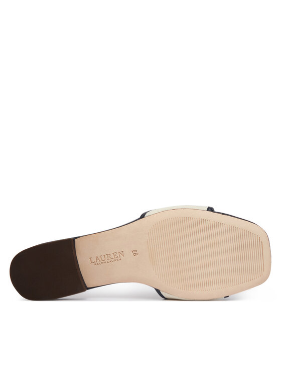 LAUREN RALPH LAUREN Ciabatte LAUREN RALPH LAUREN Everley Sld2 802P04395001 Écru