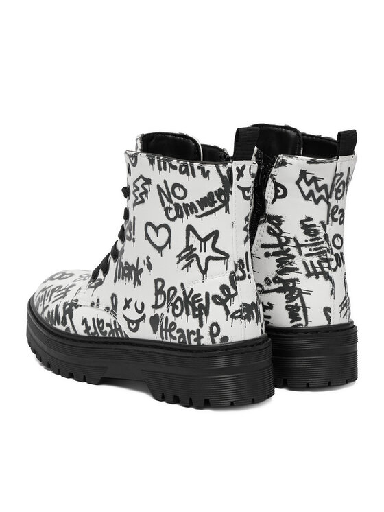 DeeZee Schnürschuhe DeeZee CEO-AVO-2209-021 Weiß
