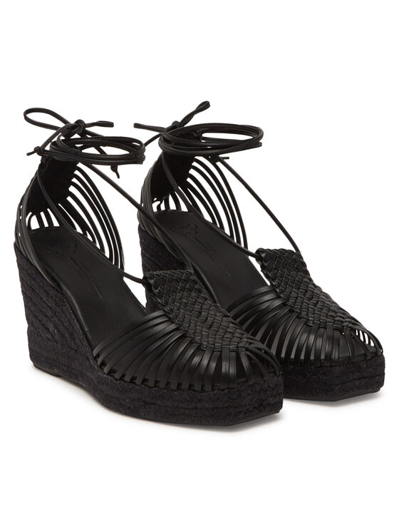 Weekend Max Mara Espadryle Weekend Max Mara Quirino 2515521115670 Czarny