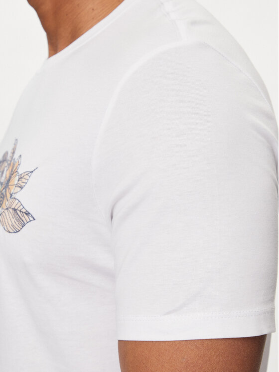 Guess Guess T-Shirt M4GI11 I3Z14 Λευκό Slim Fit