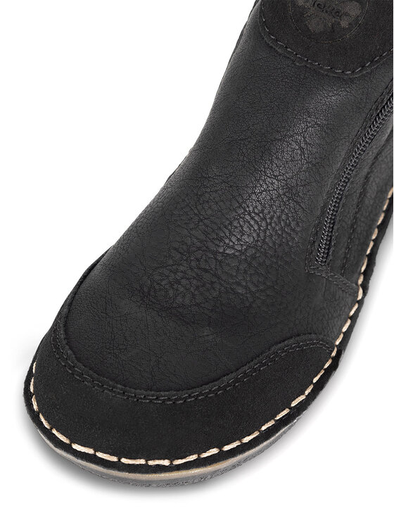 Rieker Μποτάκια Rieker 73352-00 Μαύρο