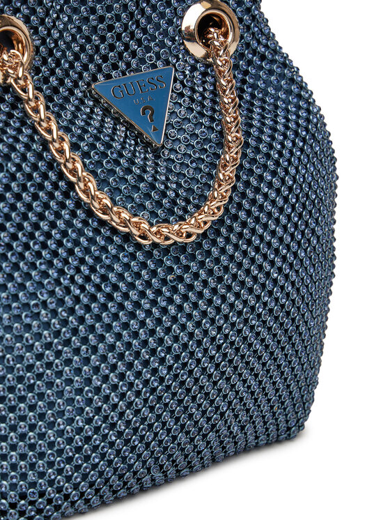 Guess Kabelka Guess Zalina Mini HWRP93 50750 Tmavomodrá