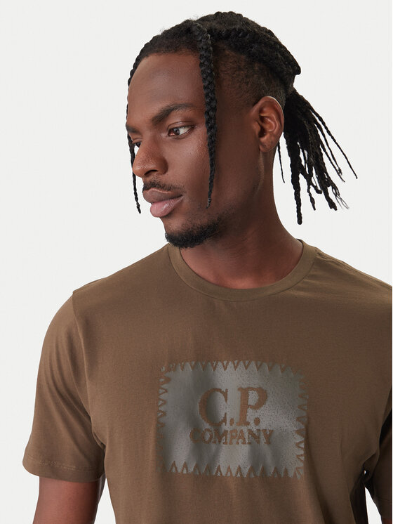 C.P. Company C.P. Company Camiseta RCCMTS723A005100W Verde Regular Fit
