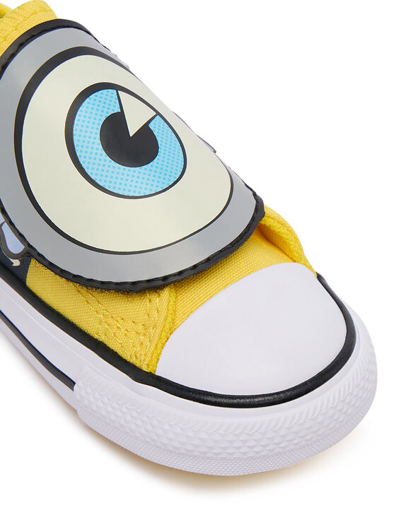Converse Кеди Converse Converse x Minions Chuck Taylor All Star One Strap Easy-On A21407C Жовтий