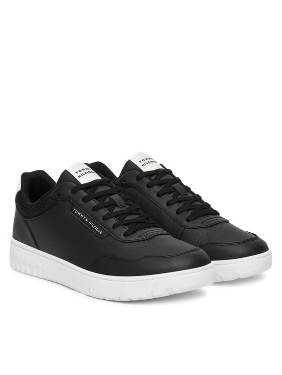Tommy Hilfiger Sneakers Tommy Hilfiger Basket Core Lite Lth FM0FM05868 Nero