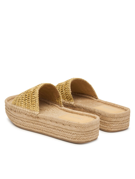 Calvin Klein Espadryle Calvin Klein Ebeth HW0HW02895 Beżowy