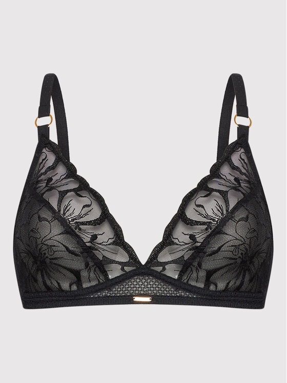 Chantelle Chantelle Бюстгальтер бралетт Fleurs C12M80 Чорний