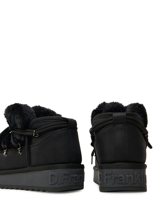 D.Franklin Snehule D.Franklin Nordic TRK Fur Low Bomb DFSH370011 Čierna