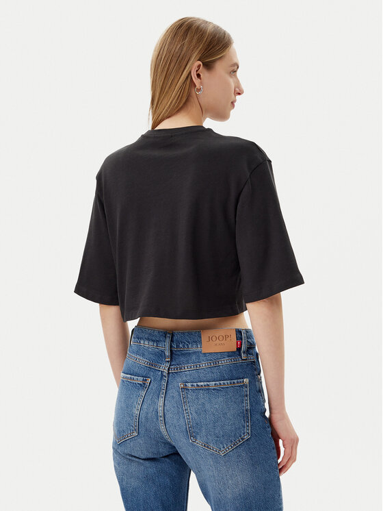 JOOP! Jeans JOOP! Jeans Camiseta Taky 30046280 Negro Relaxed Fit